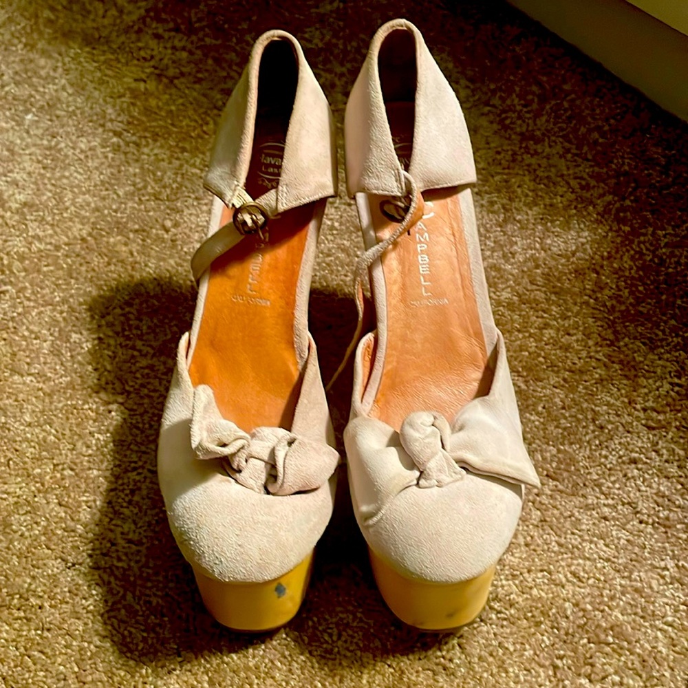 Jeffrey Campbell Havana Last Cream Platforms